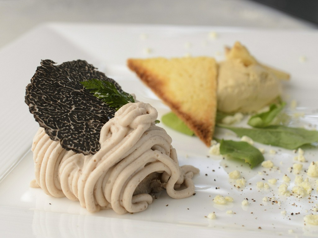 フォアグラ／栗／タイム