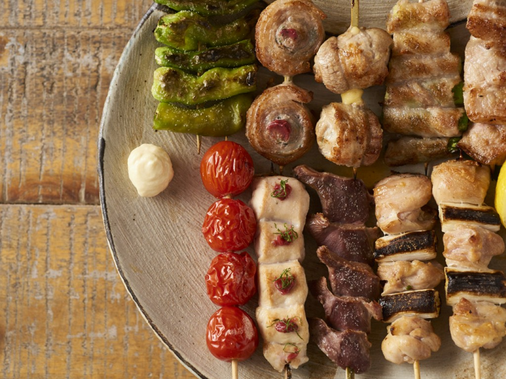 山梨の極上素材を厳選した『地産地“笑”の極上串焼き10本セット』