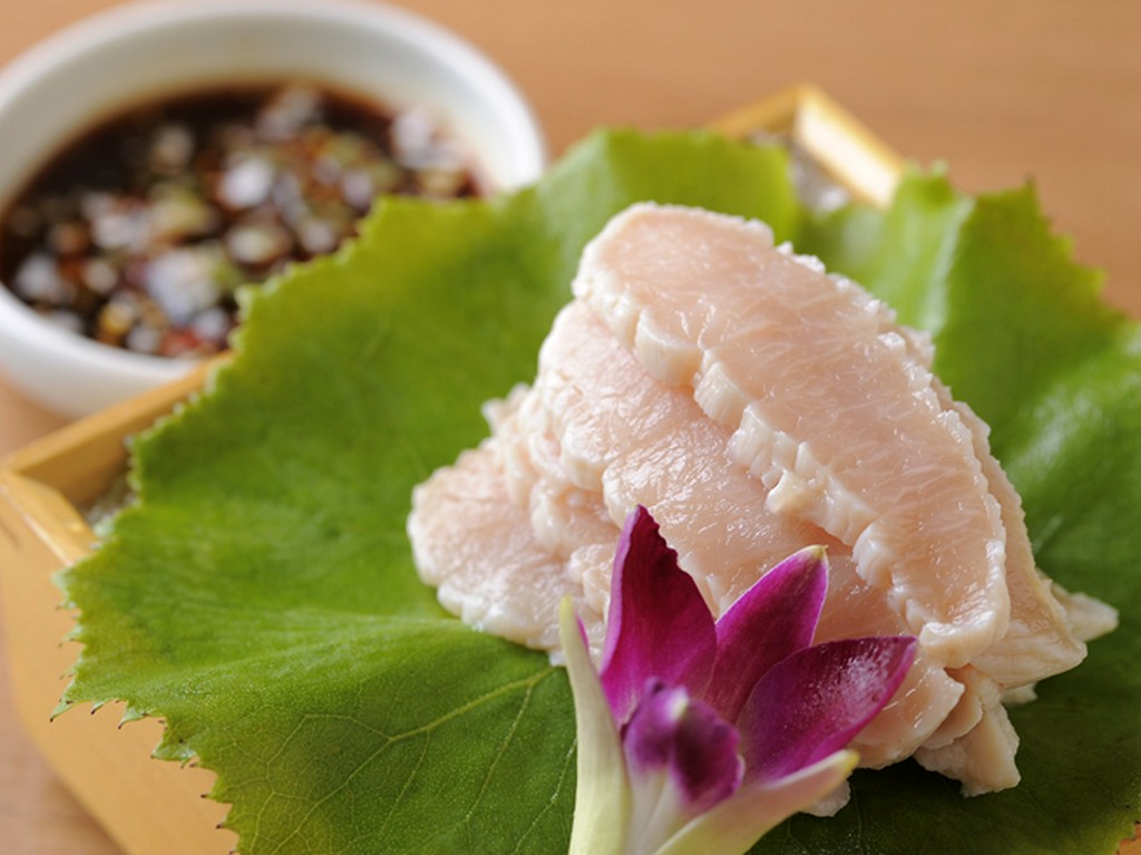 初めての人には絶対に驚かれる食感の『ミノの湯引き』