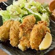 カキフライ定食