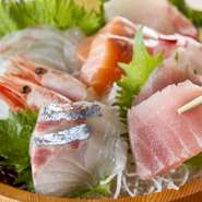 刺身・唐揚げ定食