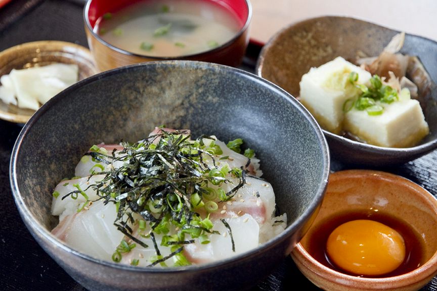 南予の鯛めし定食