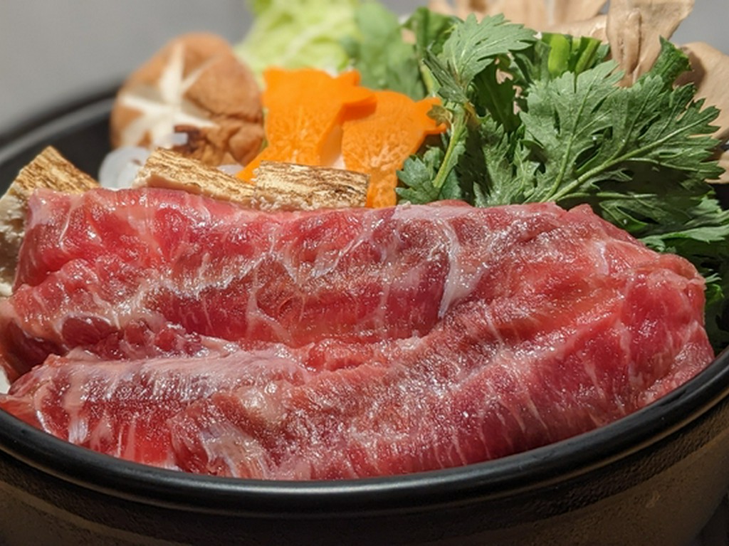 馬肉のすき焼き