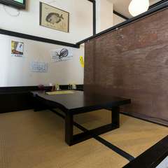 幅広いシーンで大活躍、ゆったりと食事を楽しめるお座敷席