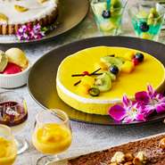 お食事の最後は豊富なスイーツとともに、記憶に残るお時間をお過ごしください。
