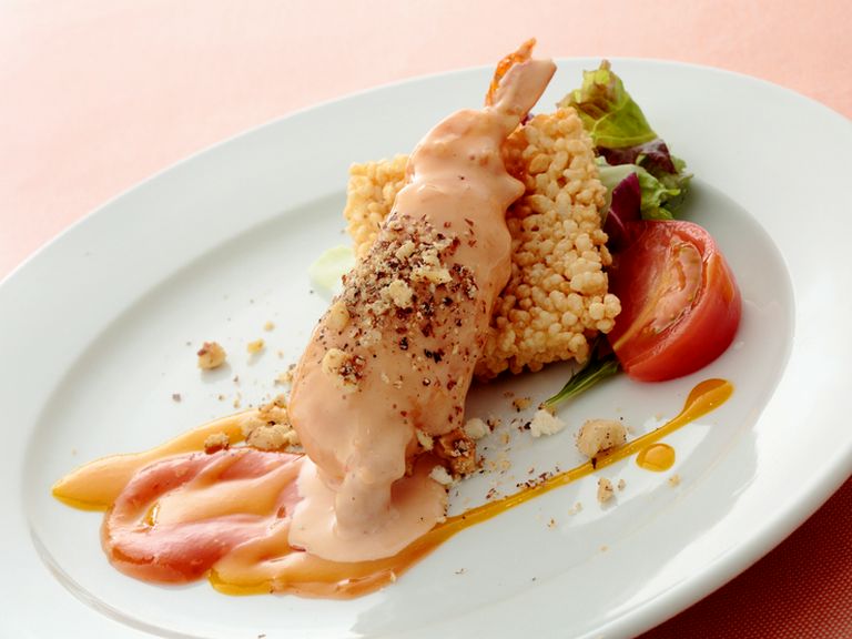 プリプリ食感がクセになる『ホワイトエビの特製“エビマヨ”』