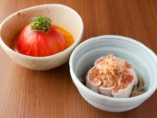 ささみの「味」を堪能する博多地鶏の『絶品ささみ刺し』