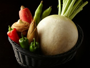 そのままでも素直においしい「京都の野菜」