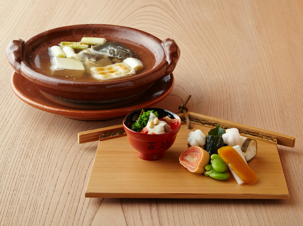 地産地消を大切に、京都産の食材をふんだんに使用した料理の数々