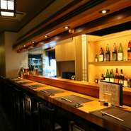 コース料理をご注文の方のみ、1500円で2時間の飲み放題をつけることができます。生ビールはもちろん、福島県の美味しい日本酒も飲み放題です。