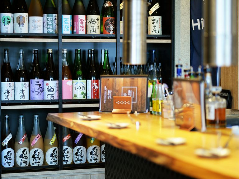 アルコールの種類が豊富に勢揃い。気分に合わせてチョイス