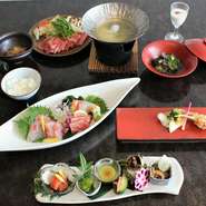 ３月１日～５月３１日の期間限定コースとなります。
※４０００円（税込）～８０００円（税込）の会席料理ご予約の方は、
お部屋のご利用時間が２時間３０分になります。
※表示価格は税込価格となっております。