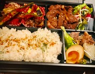 おうちでフォーコ!フォーコのディナーメニューの和牛を使ったA5ランク弁当です。