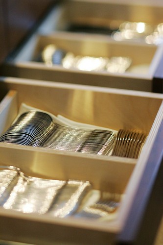 一本一本、大切に使われているカトラリー