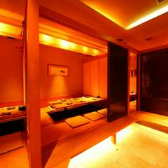 和の美であふれている、上品で穏やかな店内