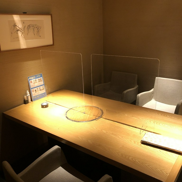 少人数からの完全個室OK