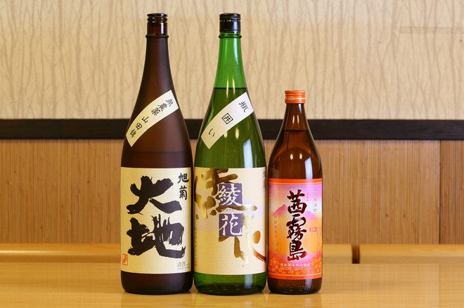 日本酒にこだわっている