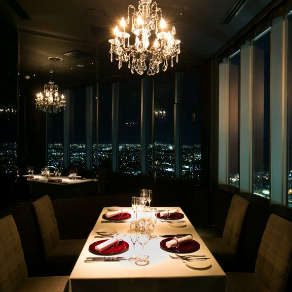 一日一組様限定の絶景を眺められるプライベート個室!