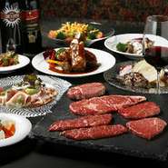 当店のスペアリブは一度焼き上げてから、圧力釜で煮ています。その後にグリルで焼いてお出ししているので、ほろっと簡単に骨からはずれる柔らかさが自慢です。自家製のバーベキューソースをたっぷりとかけます。