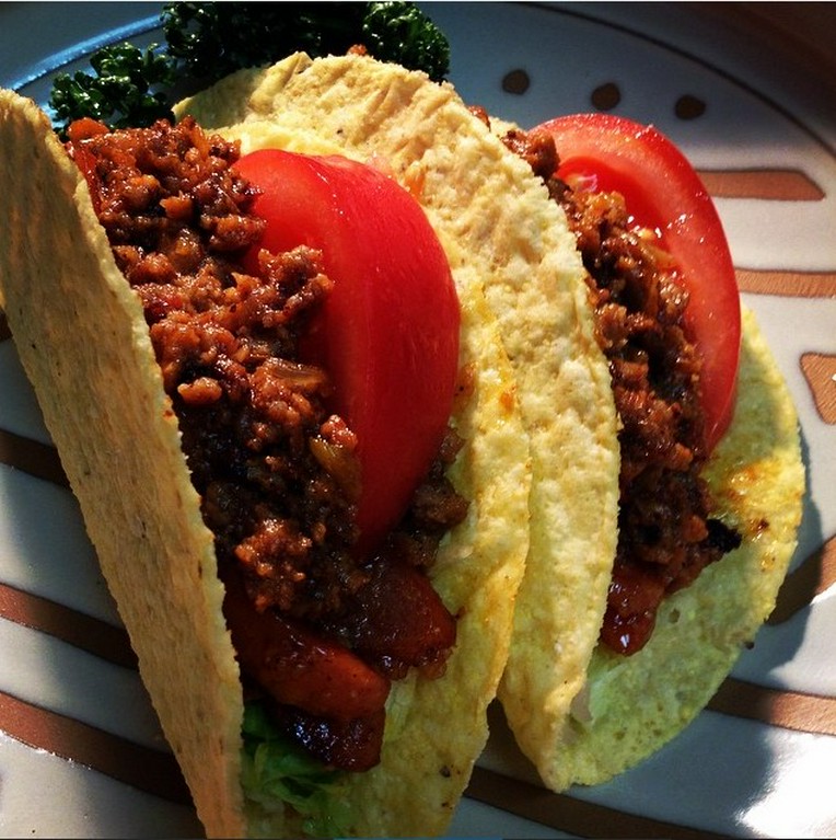 思わずやみつきになってしまう辛さ『チョリソータコス（2p/s）』