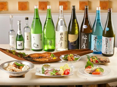 日本一の米どころ宮城の日本酒を豊富なラインナップで取り揃え