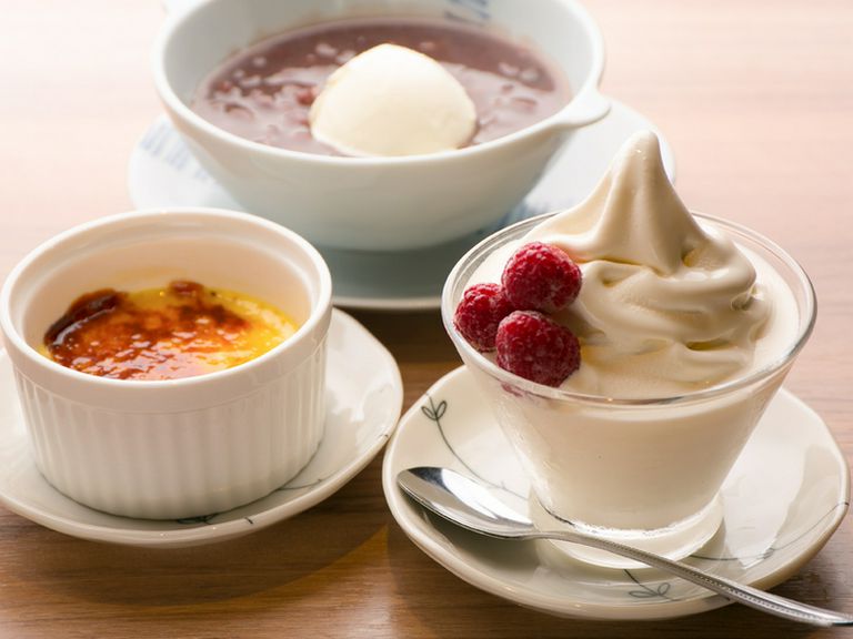 自家製デザートも大人気! 手間暇かけた上品な味わい