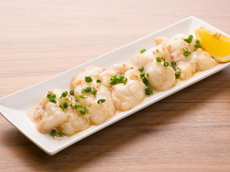 歯ごたえもたまらない『塩だれ小腸』