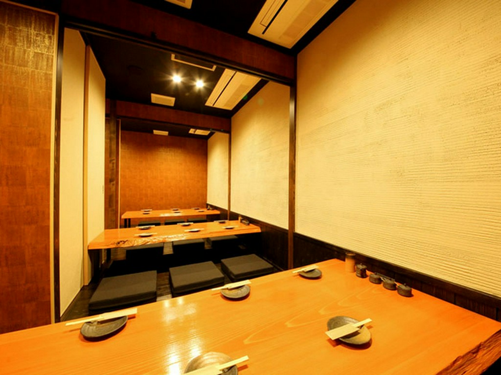 20名までOK！掘りごたつの個室でくつろぎの宴を