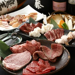 希少部位と松阪牛が味わえるコース