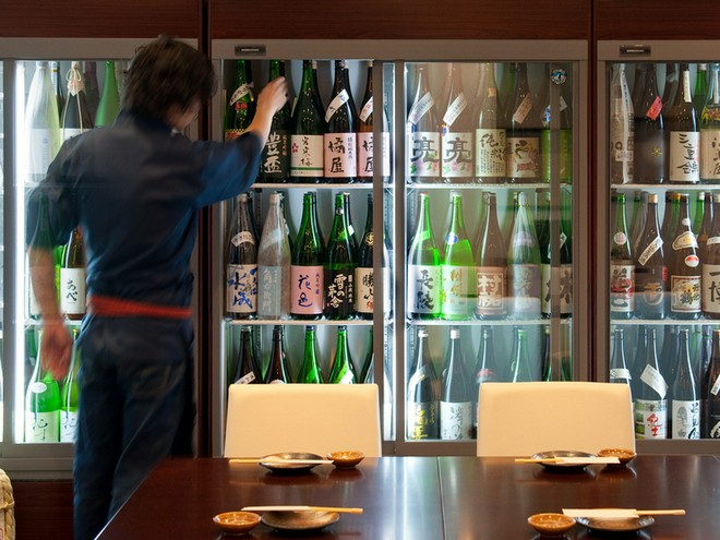 日本酒にこだわっている