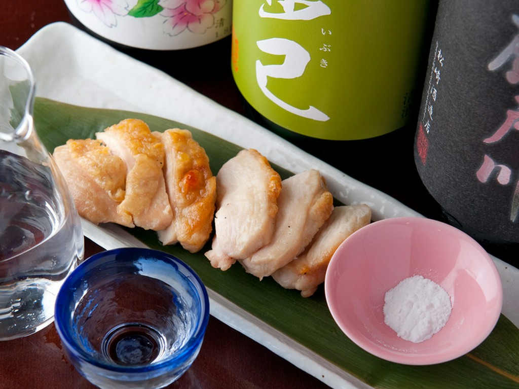 大山鶏の塩焼き