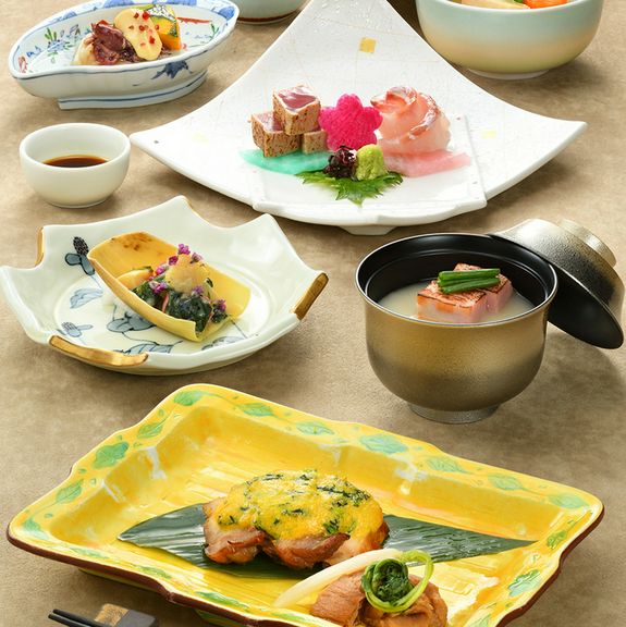 【3月】月替わりランチ会席　弥生茶時膳「春和の候」