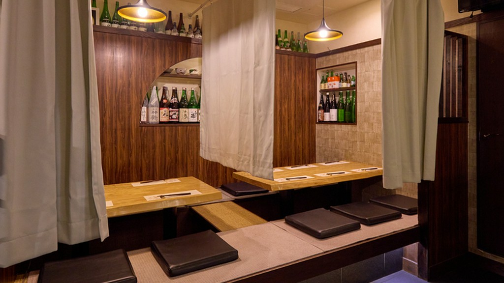 それぞれに配慮が行き届いている、居心地の良い個室及び半個室