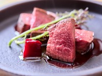 本日の獣肉(ジビエ)を使った特別料理をメインとするコース