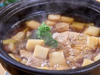 穂椋の名物　葱鮪鍋をメインにしたコースです。
