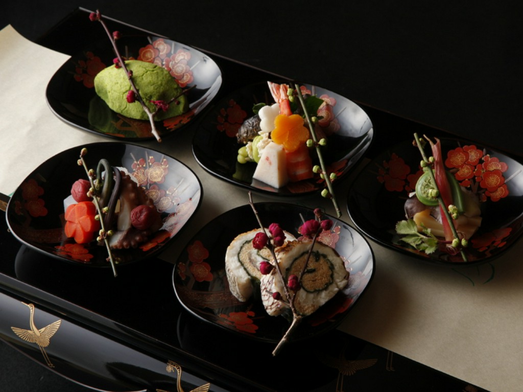 5種類の肴が楽しめる『春の盛り合わせ』