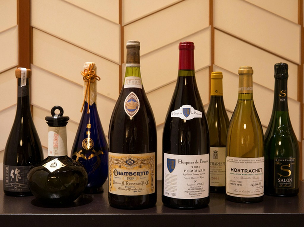 豊富に揃う日本酒とワインが奏でる料理とのマリアージュ