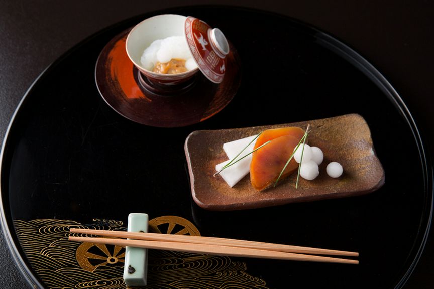 2年物のまったりとした旨みとコクが広がる『大根からすみ』