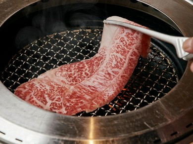 尾崎牛　すき焼き三秒炙り