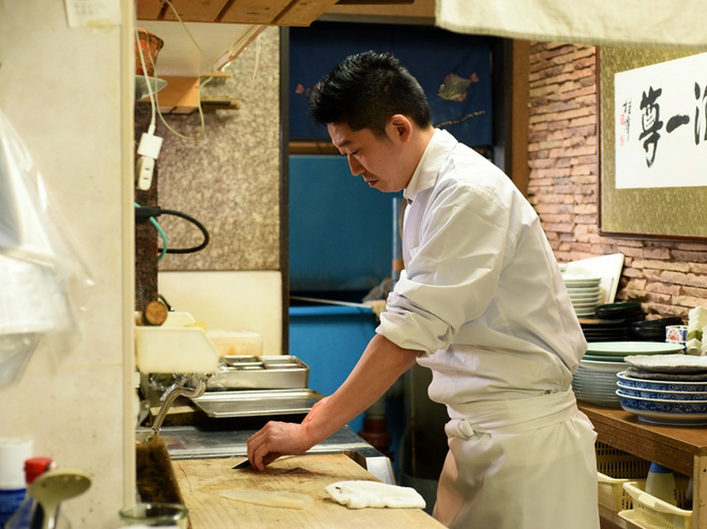 美味しいイカを提供すべく、抜群の鮮度を追求