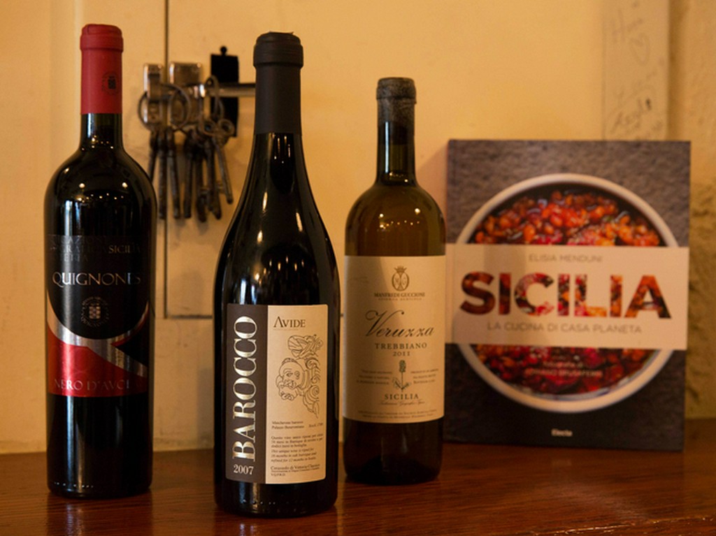 シチリア料理をいっそう引き立てる充実のシチリアワイン