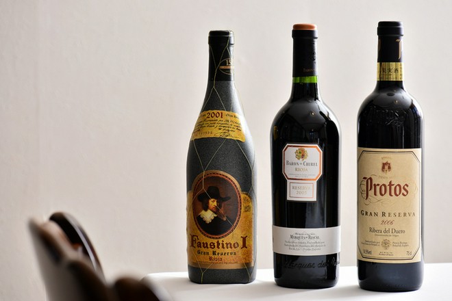 ワインにこだわっている