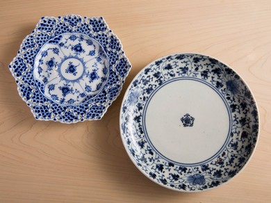 料理の美しさを引き立てる古伊万里の器