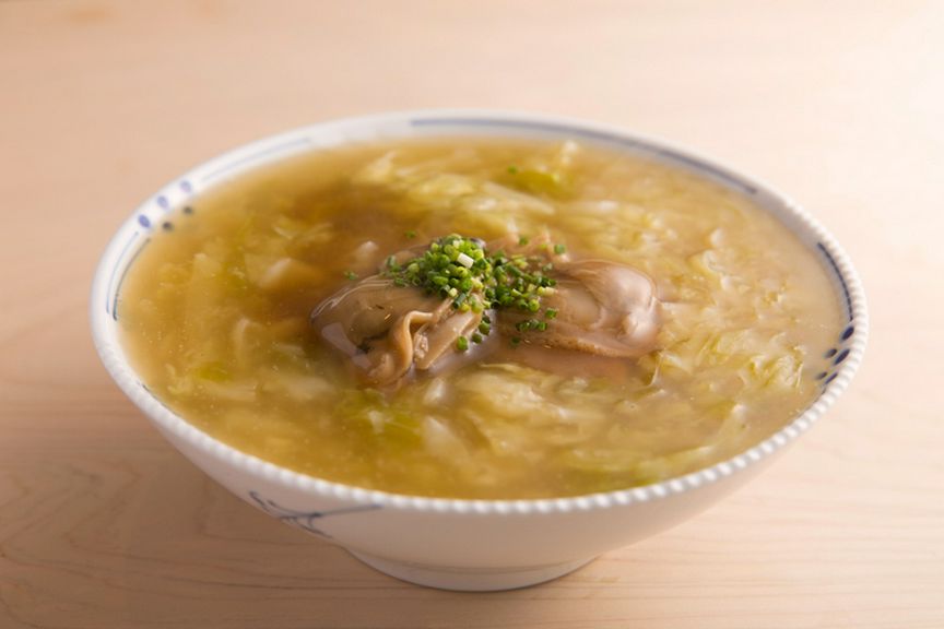 キャベツの甘さに着目した『春キャベツと桑名の蛤の煮込みそば』