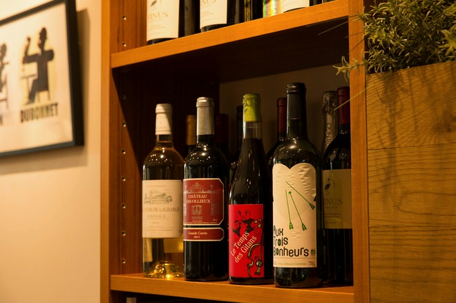 ワインにこだわっている