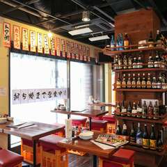 お酒のメニューが豊富に揃っています