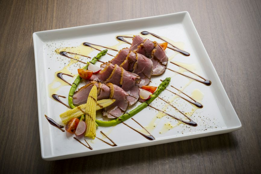 細心の注意を払って仕上げている『特製 合鴨ロースト』