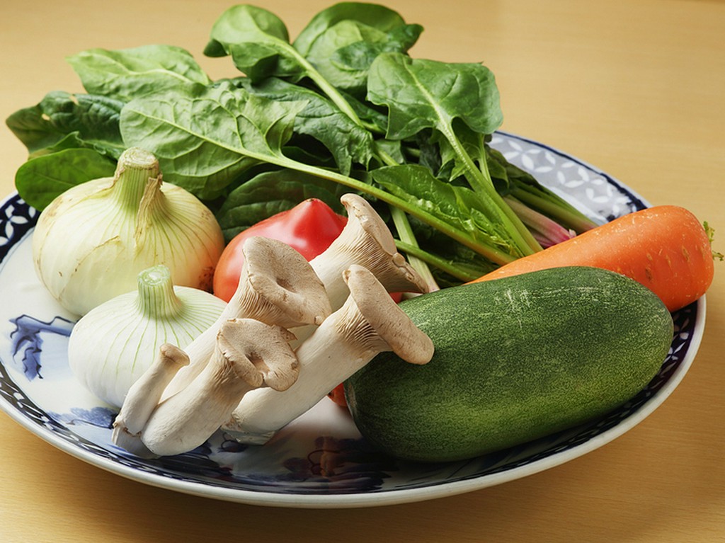 伝統野菜をはじめ、地元の旬の野菜を積極的に使用
