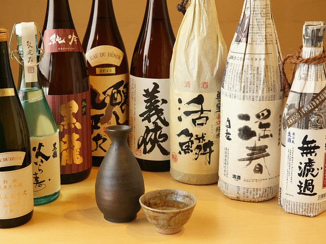 日本酒にこだわっている