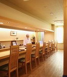 前菜・お造り・焼物(揚物)・酢の物・炊合せ・釜炊きご飯・漬物・赤だし・デザート・抹茶